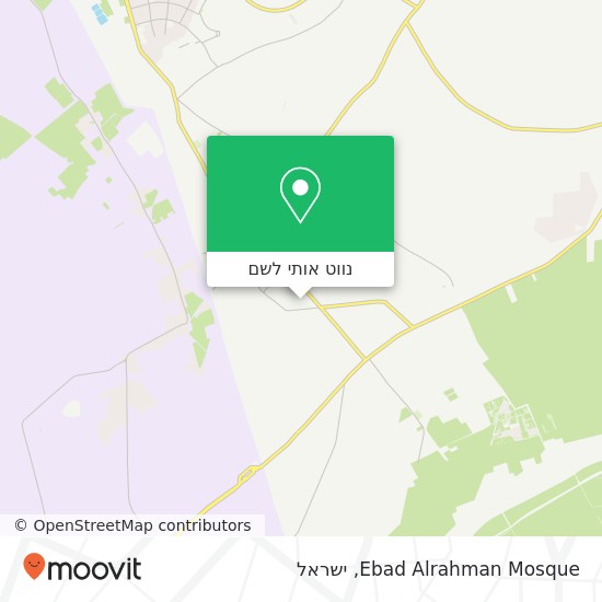מפת Ebad Alrahman Mosque