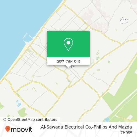 מפת Al-Sawada Electrical Co.-Philips And Mazda