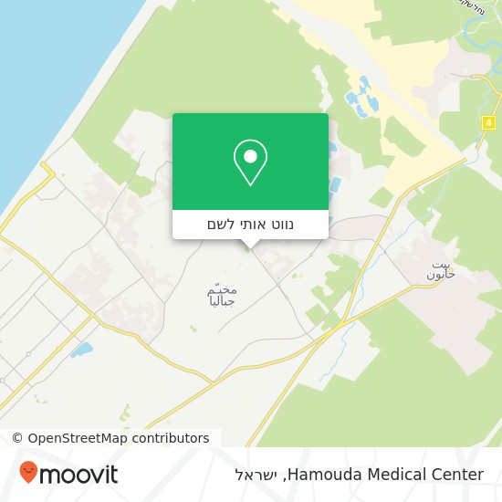 מפת Hamouda Medical Center