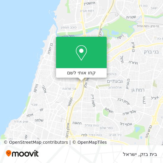 מפת בית בזק