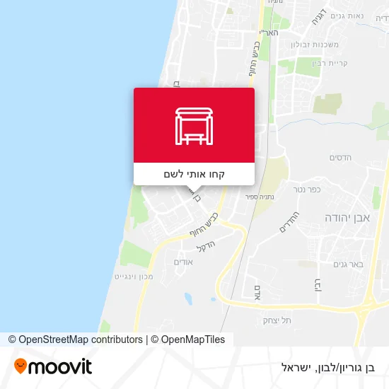 מפת בן גוריון/לבון