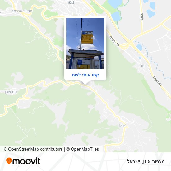 מפת מצפור איזן