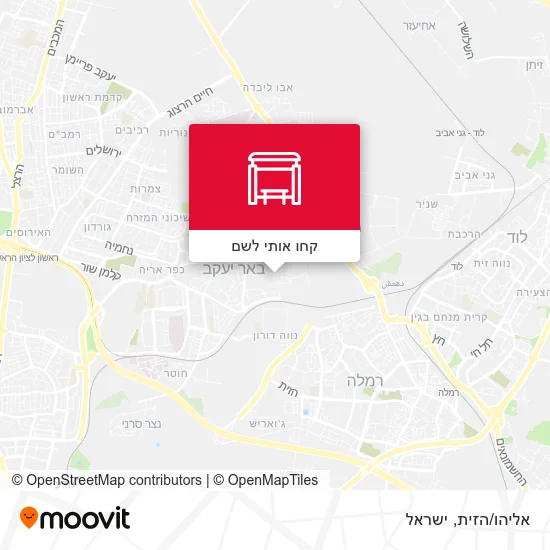 מפת אליהו/הזית