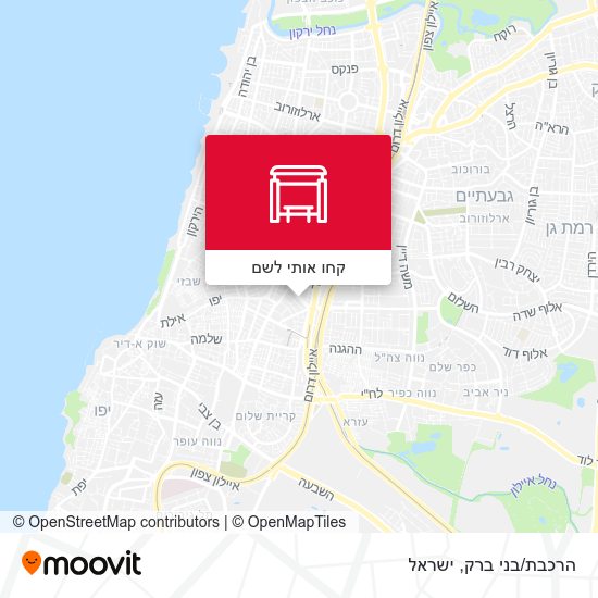 מפת הרכבת/בני ברק