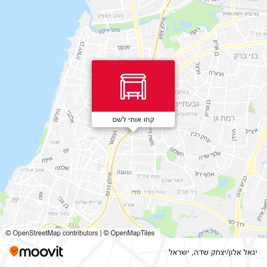 מפת יגאל אלון/יצחק שדה