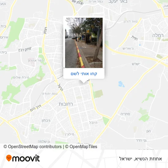 מפת אחוזת הנשיא