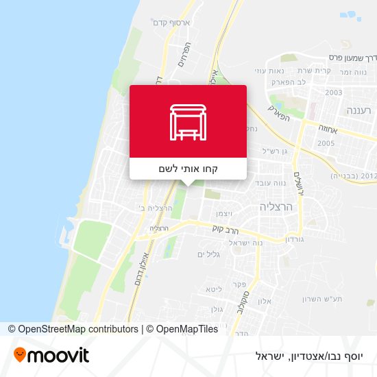 מפת יוסף נבו/אצטדיון