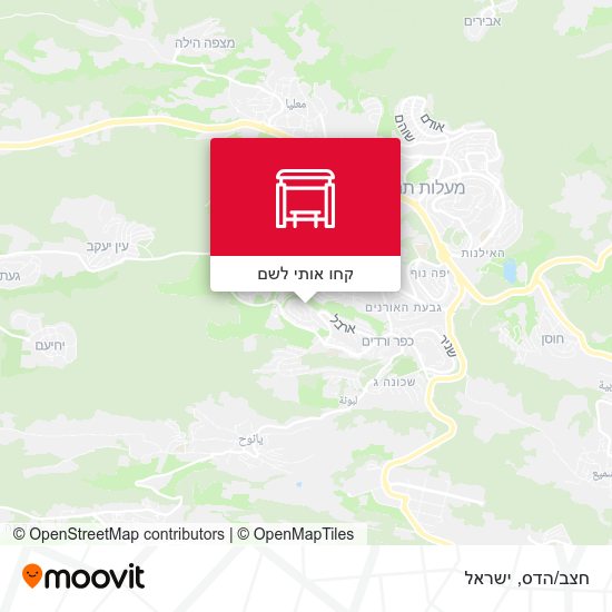 מפת חצב/הדס