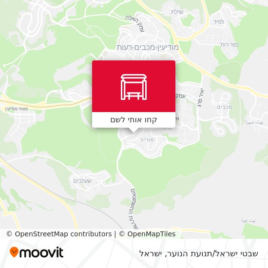 מפת שבטי ישראל/תנועת הנוער