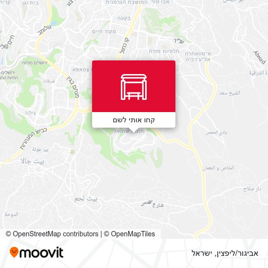 מפת אביגור/ליפצין