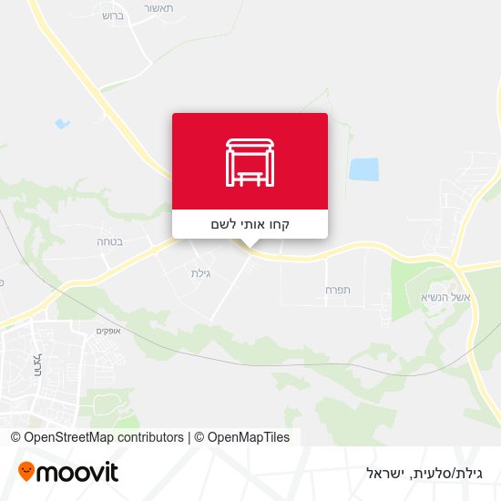 מפת גילת/סלעית