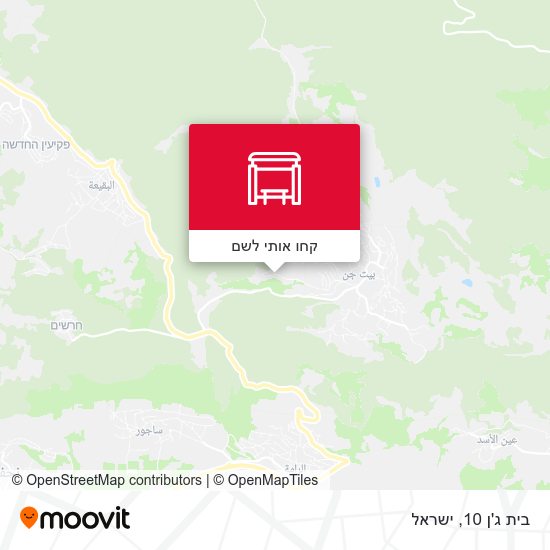 מפת בית ג'ן 10