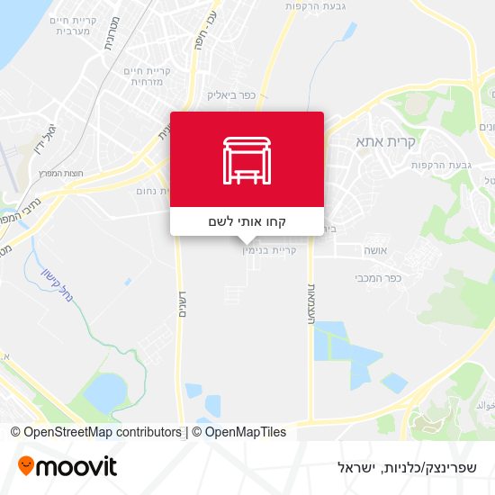 מפת שפרינצק/כלניות