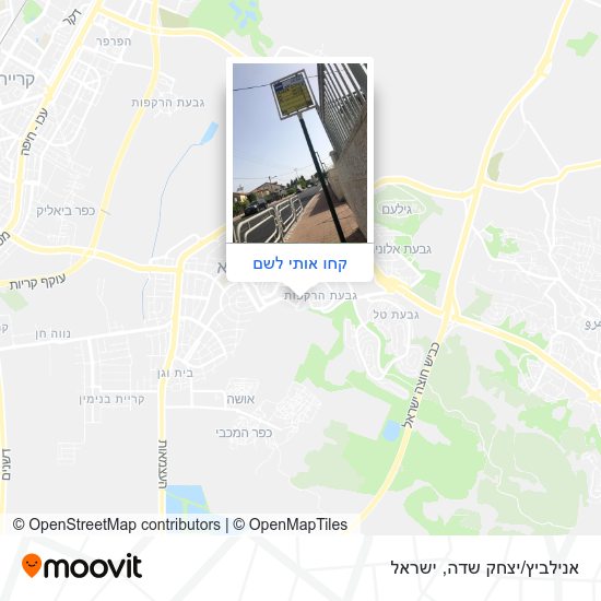 מפת אנילביץ/יצחק שדה
