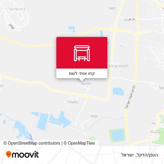 מפת הגפן/הדקל