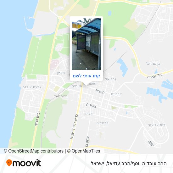 מפת הרב עובדיה יוסף/הרב עוזיאל