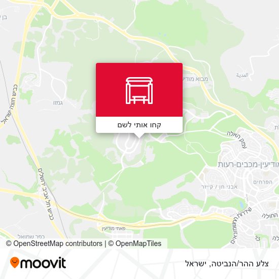 מפת צלע ההר/הנביטה
