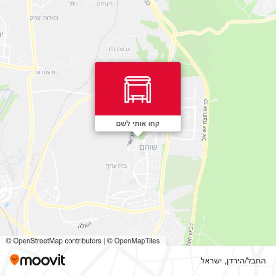 מפת החבל/הירדן