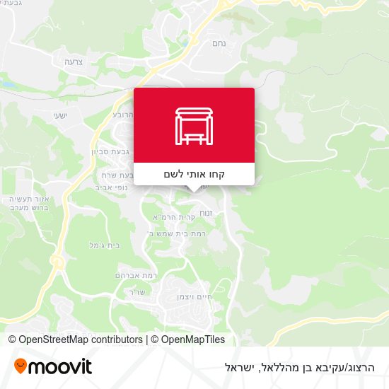 מפת הרצוג/עקיבא בן מהללאל