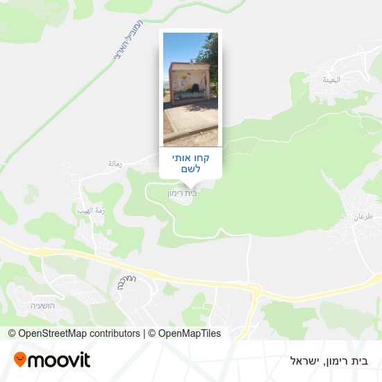 מפת בית רימון
