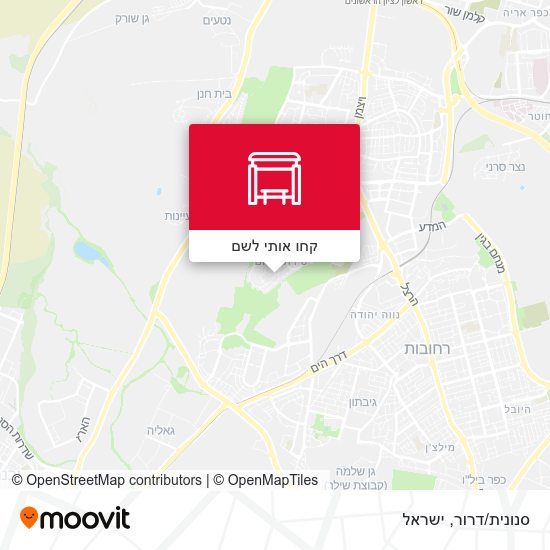 מפת סנונית/דרור
