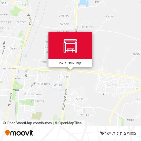מפת מסוף בית ליד