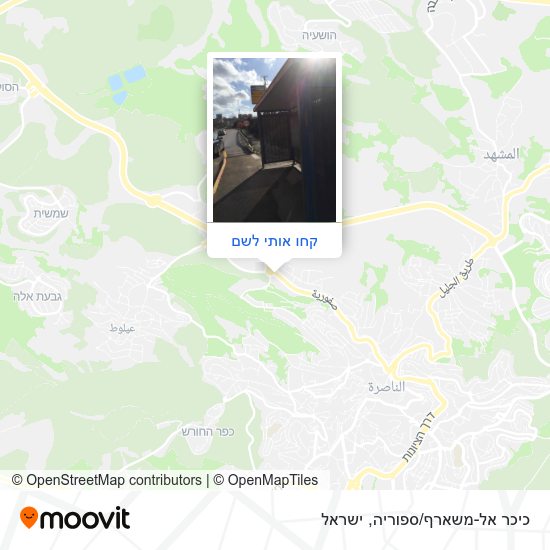 מפת כיכר אל-משארף/ספוריה