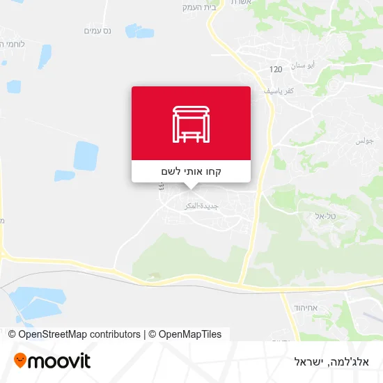 מפת אלג'למה