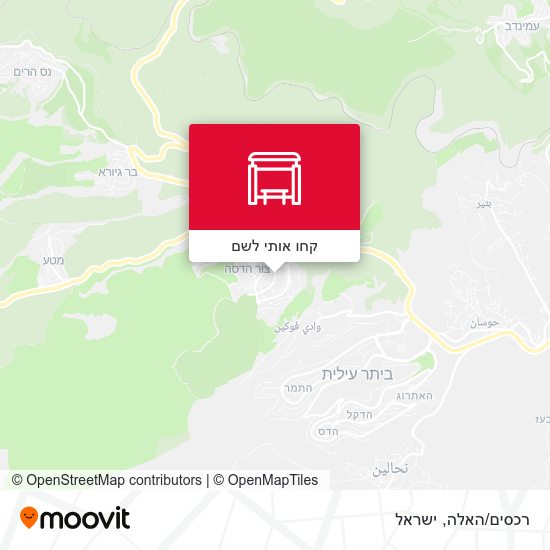 מפת רכסים/האלה