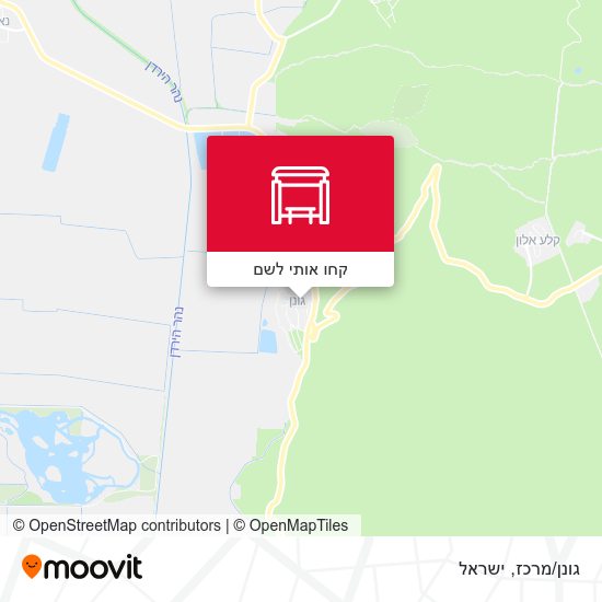 מפת גונן/מרכז