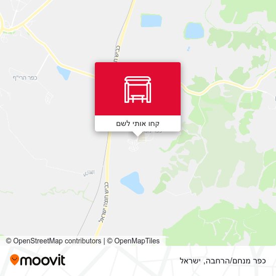מפת כפר מנחם/הרחבה