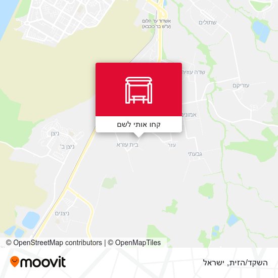 מפת השקד/הזית