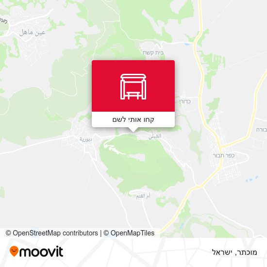 מפת מוכתר