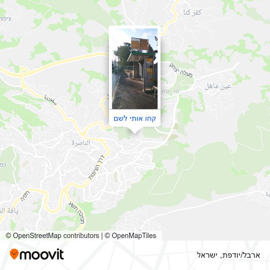 מפת ארבל/יודפת