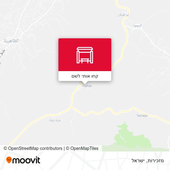 מפת מזכירות