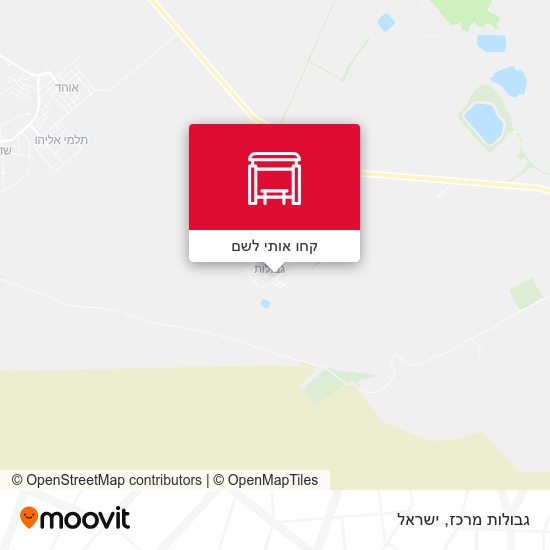 מפת גבולות מרכז