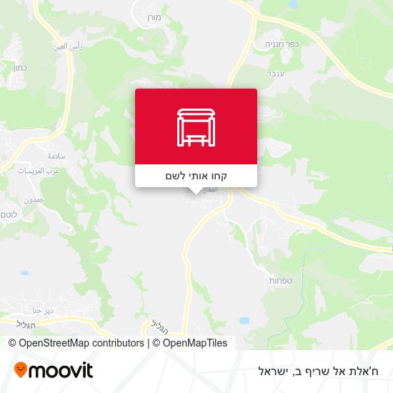 מפת ח'אלת אל שריף ב