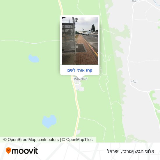 מפת אלוני הבשן/מרכז