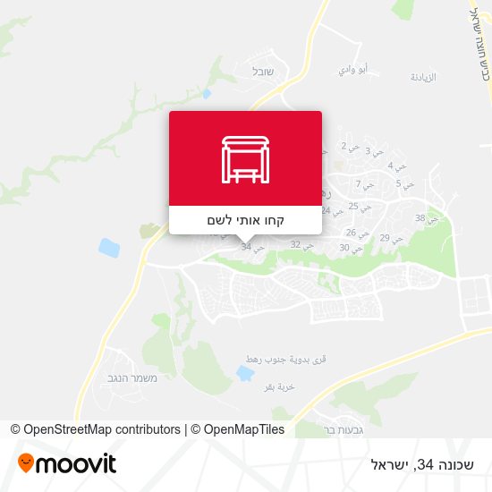 מפת שכונה 34