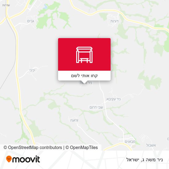 מפת ניר משה ג