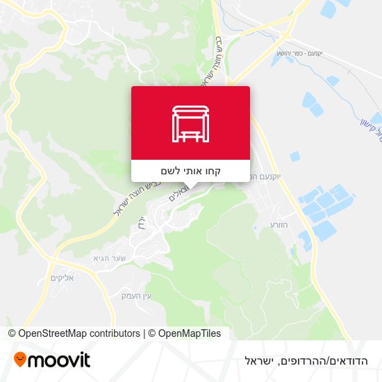 מפת הדודאים/ההרדופים