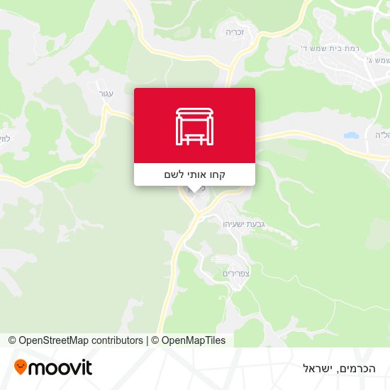 מפת הכרמים