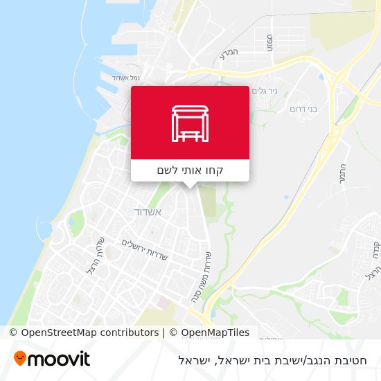 מפת חטיבת הנגב/ישיבת בית ישראל