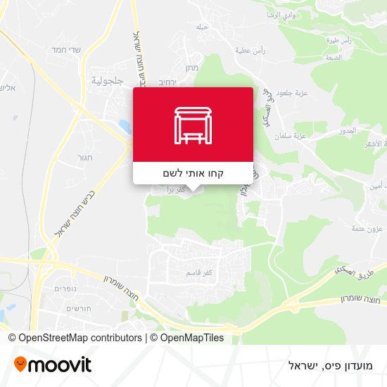 מפת מועדון פיס