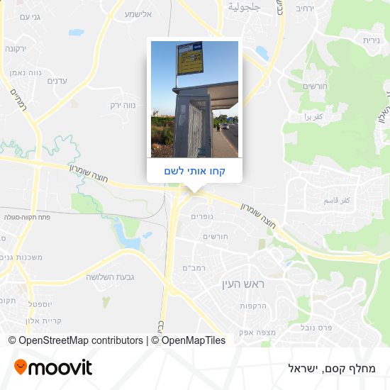 מפת מחלף קסם
