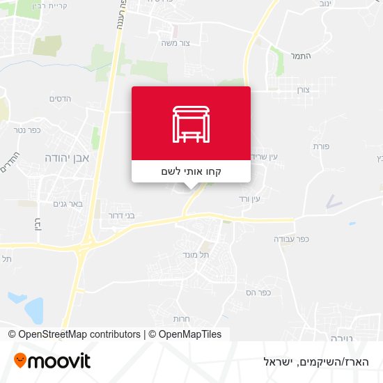 מפת הארז/השיקמים