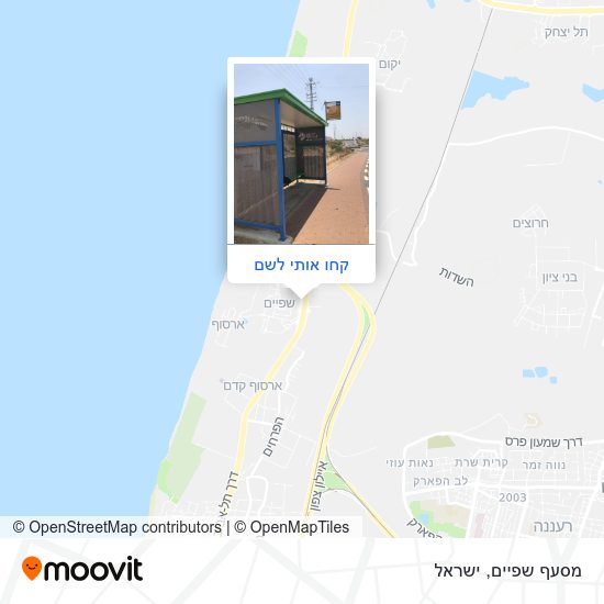 מפת מסעף שפיים