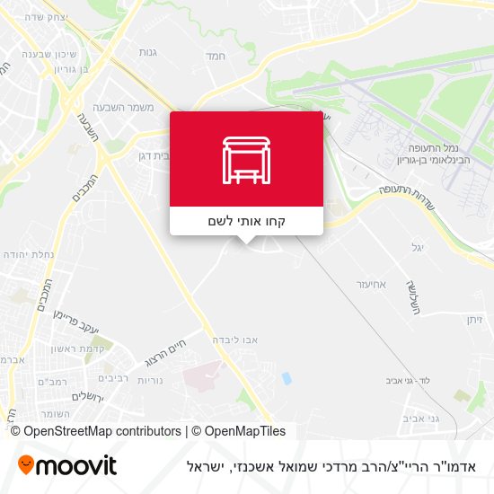 מפת אדמו''ר הריי''צ / הרב מרדכי שמואל אשכנזי