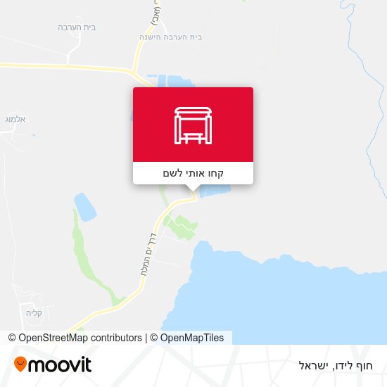 מפת חוף לידו