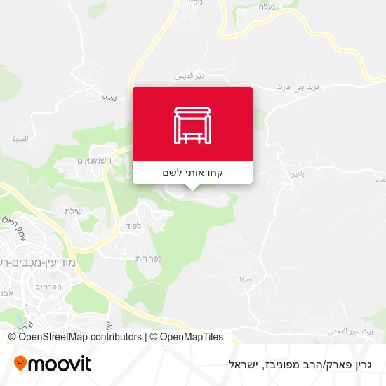 מפת גרין פארק/הרב מפוניבז